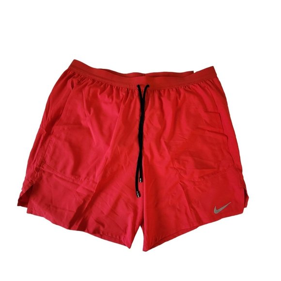Nike Flex Stride Short 7" Standard Fit - University Red - Reflective Silver-Sz L - Picture 2 of 12